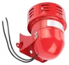 220V 120DB Červený mini kovový motorový alarm Průmyslová Náhled obrázku produktu 4