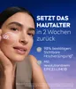 A woman's face is shown with marketing text and graphics overlayed on a dark blue and purple gradient background. Náhľad obrázku produktu
