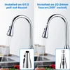 Wasserhahn Luftsprudler, 3 Modi Küche Bad Wasserhahn Produktbild-Vorschau 3