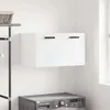 [Home] Wandschrank Hochglanz-Weiß 60x36,5x35 cm Produktbild-Vorschau 1