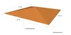 Grasekamp Universal Ersatzdach 293 x 293 cm  Polyester Produktbild-Vorschau 2