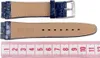 Minott Ersatzband Uhrenarmband Leder Band Dunkelblau Produktbild-Vorschau 3