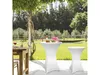 Copritavolo da bar 80x110 cm – Bianco – Elastico – Tavolino Anteprima dell’immagine prodotto 7