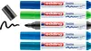 A collection of Edding Textile markers in various colors, along with a cap and a sample of marker ink. Anteprima dell’immagine prodotto