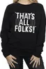 Looney Tunes - "That's All Folks" Sweatshirt für Damen Produktbild-Vorschau 3