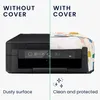 kwmobile Leinen Cover kompatibel mit Epson Expression Home Produktbild-Vorschau 3