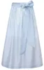Dirndlschürze Petershausen 75cm Länge himmelblau XXL Produktbild-Vorschau 1