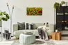 Dekor Leinwand Uhr Wandbilder Kunstdruck 60x30 Mohnfeld und Produktbild-Vorschau 4