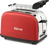 Girmi TP57 Toaster 800W Rot EDELSTAHL 8 Stufen Garen Große Produktbild-Vorschau 1