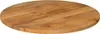 Piano del tavolo Ø 90x2,5 cm rotondo in legno massiccio di Anteprima dell’immagine prodotto 1