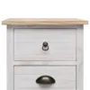 vidaXL Szafka boczna 35x25x57 cm z litego drewna paulownia Podgląd zdjęcia produktu 5
