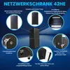 Extralink 19 Zoll Netzwerkschrank 42U 800x800 Schwarz Produktbild-Vorschau 6