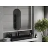Mexen Loft lustro łazienkowe owalne 100 x 35 cm, rama Podgląd zdjęcia produktu 2