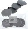 4X 60mm Nabenkappen Felgen Deckel Kappen Grau Gewölbt Produktbild-Vorschau 1