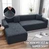 Rohový kryt pohovky Tvar L Pohovka hází Stretch Chaise Náhled obrázku produktu 1