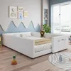 Flieks Kinderbett 140x200cm mit Aufbewahrungstaschen, Produktbild-Vorschau 2