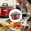 Crock-Pot Slow Cooker mit 3,5 Liter Fassungsvermögen in Rot Produktbild-Vorschau 14