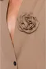 Stylove Damen der Sakko Qudel S370 beige XL Produktbild-Vorschau 2