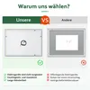 Lustro łazienkowe SONNI z oświetleniem LED, 100 x 60 cm, z Podgląd zdjęcia produktu 3