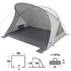 tenda da spiaggia Cadiz UV80 150 x 200 cm grigio scuro Anteprima dell’immagine prodotto 2