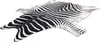 Teppich Künstliches Rindsleder, Zebra G5128-1 weiß schwarz Produktbild-Vorschau 3