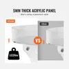 Comparison of VEVOR's 5mm thick acrylic panel with a competitor's 3mm thick acrylic panel, highlighting the weight capacity of the VEVOR product. Anteprima dell’immagine prodotto