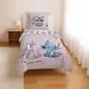 A child's bed with Stitch and Angel bedding. Produktbild-Vorschau
