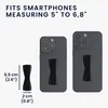 kwmobile Smartphone Fingerhalter 3 Set - Handy Halter Griff Produktbild-Vorschau 6