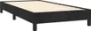 vidaXL Postel Black 90x200 cm Velvet Náhled obrázku produktu 3