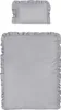Detexpol Linge de lit en coton 100x135 gris clair linge de Voir les images du produit 5