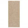 vidaXL Teppich ZIZUR 80x200 cm Jute-Optik Indoor und Produktbild-Vorschau 4