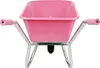 Matrix Schubkarre 100l 250kg Luftrad Kunststoffwanne Pink Produktbild-Vorschau 7