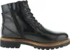 A black leather boot shown from the side against a white background. Produktbild-Vorschau
