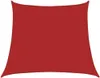 Sonnensegel 160 g/m² Rot 4/5x4 m HDPE Produktbild-Vorschau 1