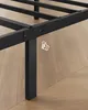 VASAGLE Doppelbettgestell, 160 x 200 cm, Metallbett, mit Produktbild-Vorschau 4