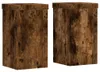vidaXL Supporto per piante 2 pz. Rovere affumicato 10x10x18 Anteprima dell’immagine prodotto 1
