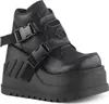 STOMP-15 Damen Booties von DemoniaCult, Schwarz EU 40, US Produktbild-Vorschau 1