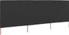 vidaXL 3-teiliges Windschutzgewebe 400 x 160 cm Anthrazit Produktbild-Vorschau 1