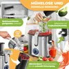 KESSER® Entsafter für Obst und Gemüse aus Edelstahl 1100W Produktbild-Vorschau 6