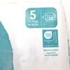 A close-up of a product package showing size and certification information. Podgląd zdjęcia produktu