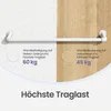 Kleiderstange zur Wandmontage 2er Set, Stabile Produktbild-Vorschau 6
