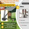 A comparison of two types of coop pipes, highlighting the benefits of the 'ours' product. Anteprima dell’immagine prodotto