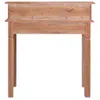 vidaXL Bureau avec tiroirs 90x50x101 cm Vieux bois massif Voir les images du produit 3