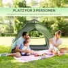 Zimilo Campingzelt für 3 Personen, 4 Jahreszeiten, Produktbild-Vorschau 4