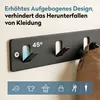 doporro Garderobenleiste mit 5 Haken, Wandgarderobe mit Produktbild-Vorschau 4
