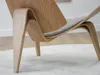 DAHL Designer Sessel - Beige / Eiche Produktbild-Vorschau 3
