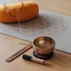 Podložka na jógu Bodhi Leela 4,5 mm - bílá s květem života Náhled obrázku produktu 5