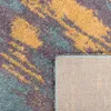 Hochflor Teppich Wohnzimmer Shaggy Modern Vintage Produktbild-Vorschau 4