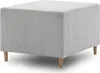 Pouffe-Fußhocker, Sitzpouf 64x55cm Fußhocker Für Sessel Produktbild-Vorschau 2