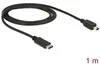 DELOCK USB Kabel C -> Mini-B St/St 1.00m schwarz Anteprima dell’immagine prodotto 4